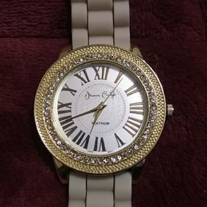 Jessica Carlyle platinum watch